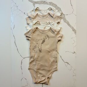 Unisex 18M onesies. Neutral